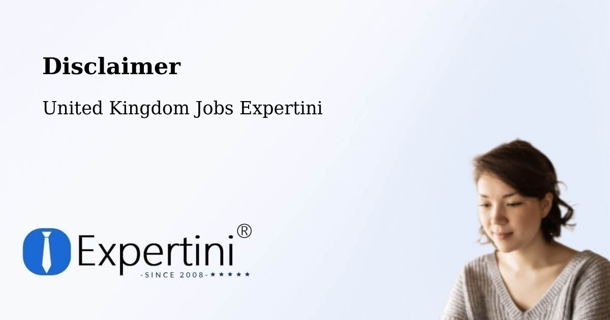Disclaimer – Liverpool - United Kingdom Jobs Expertini